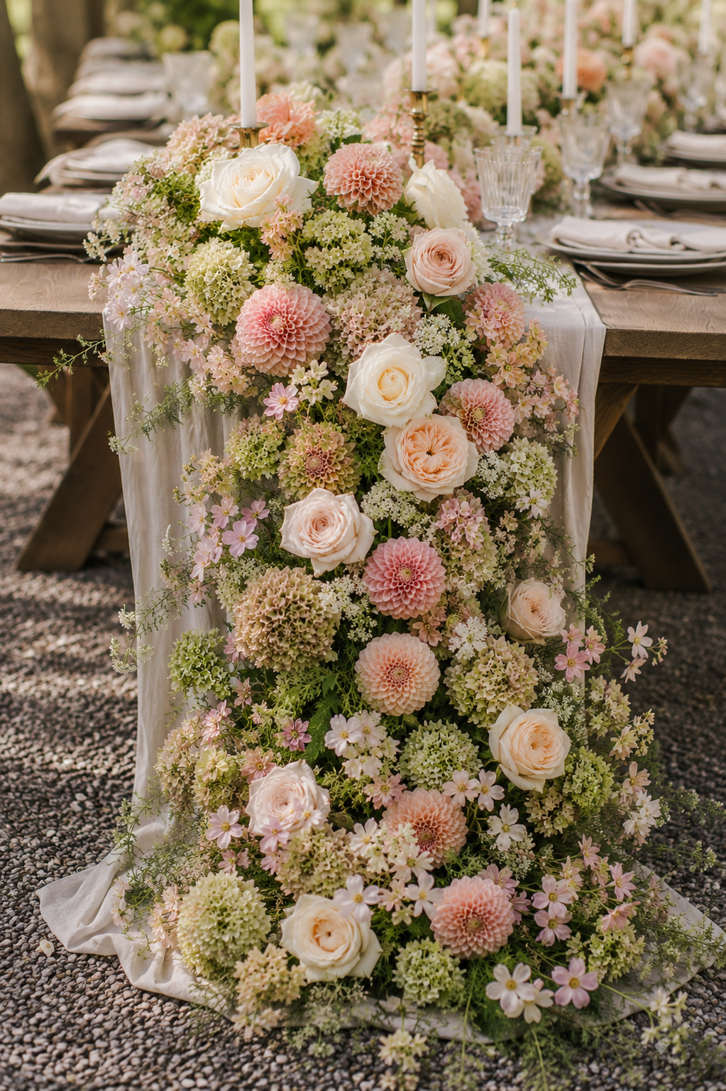 Sustainable foam-free floral installation workshop with Fox Cottage Farm New Hampshire